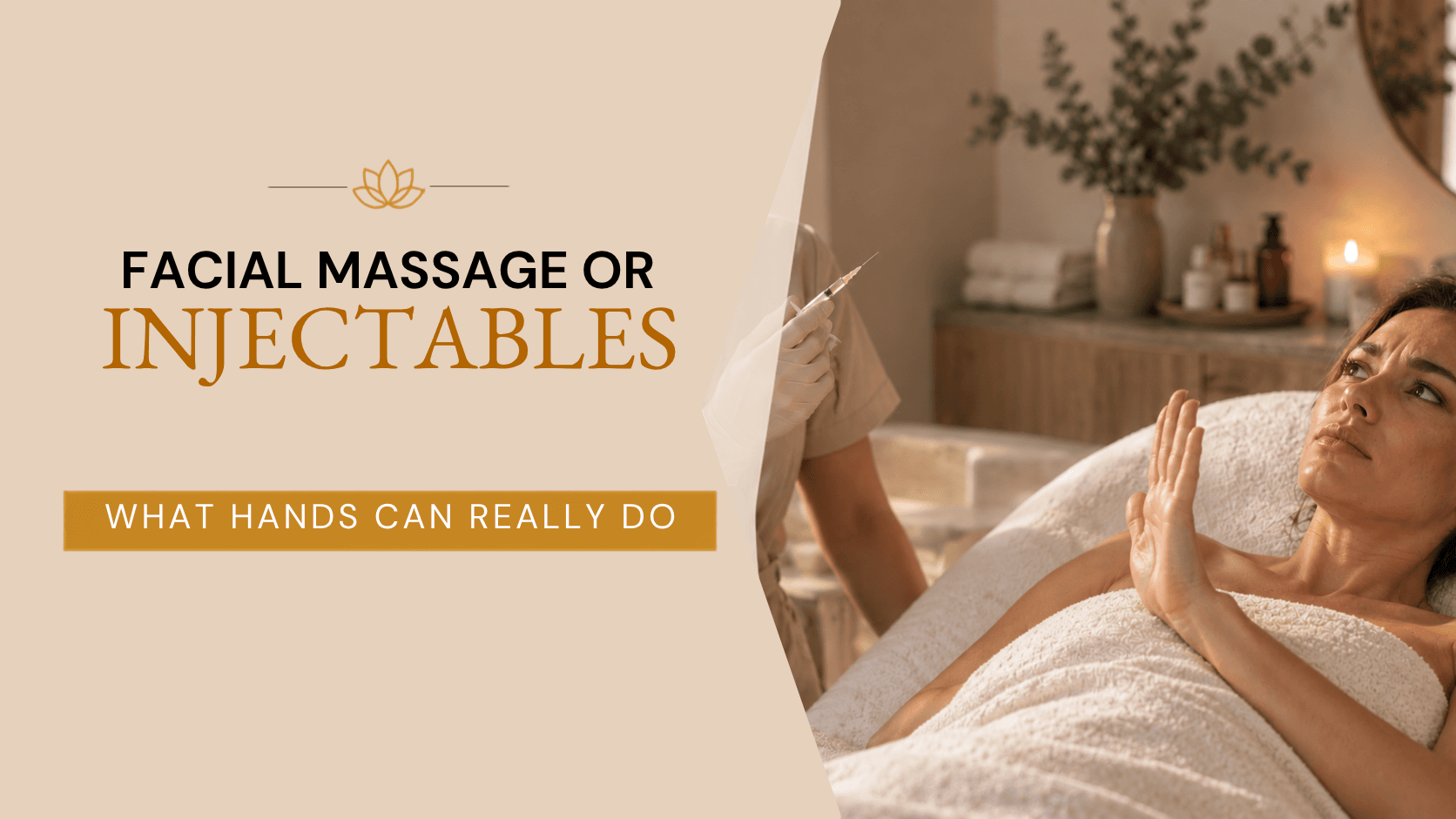 Facial massage vs injectables: what hands can really do